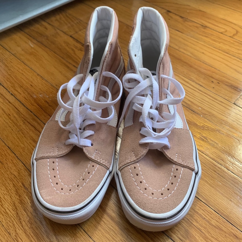 Pink Sk8 Hi Vans